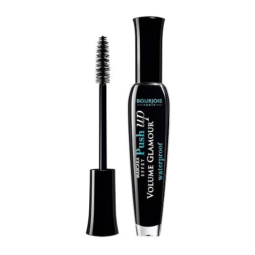 Bourjois Volume Glamour Effet Push Up Mascara   (Ūdensizturīga melna skropstu tuša)