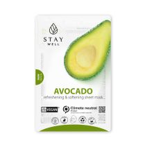 STAY WELL Vegan Sheet Mask - Avocado