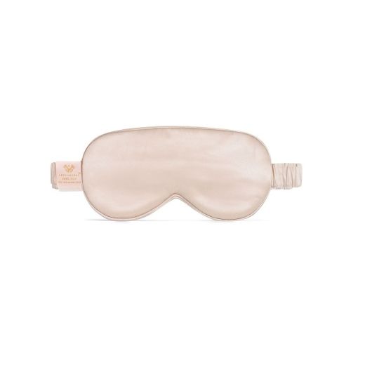 CRYSTALLOVE Silk Eye Mask - Gold