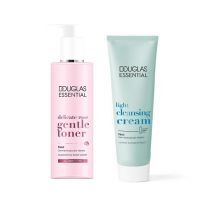 Douglas Essential Gentle Toner Delicate Rose + Light Cleansing Cream