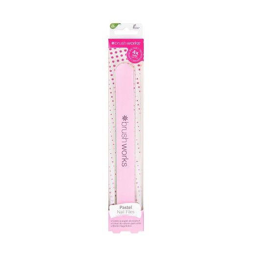 BrushWorks Pastel Coloured Nail Files