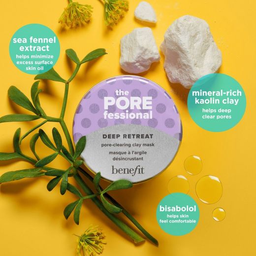 BENEFIT COSMETICS The Porefessional Deep Retreat Clay Mask
