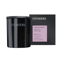 STENDERS Raspberry & Black Vanilla Scented Candle  (Aromātiskā svece “Avene un melnā vaniļa”)