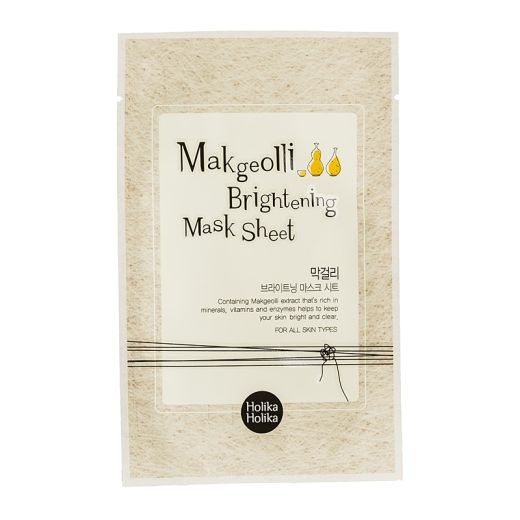 HOLIKA HOLIKA Makgeolli Brightening Mask Sheet