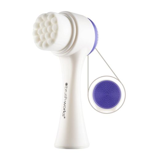 BrushWorks Facial Cleansing Brush  (Duālā sejas tīrīšanas birste)