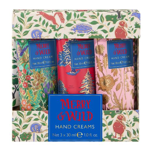 HEATHCOTE & IVORY Merry And Wild Hand Creams Trio