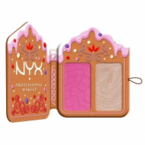 NYX PROFESSIONAL MAKEUP Buttermelt Face Palette Blush & Highlighter Duo 