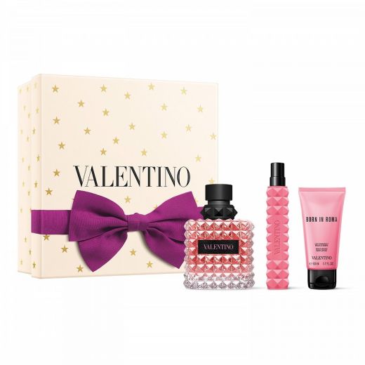 VALENTINO Born In Roma Donna Eau De Parfum Gift Set 100 ml