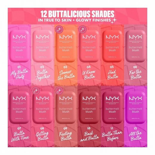 NYX PROFESSIONAL MAKEUP Buttermelt Blush