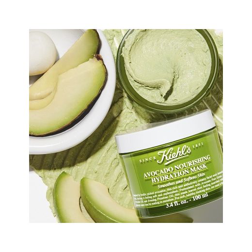 Kiehl's Avocado Nourishing Hydration Mask  (Barojoša avokado sejas maska)