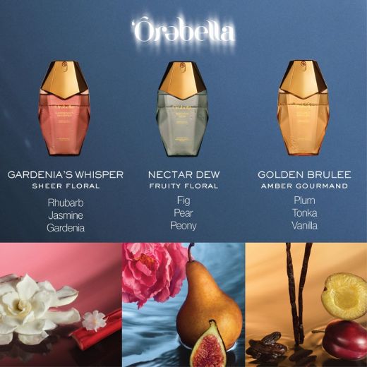 OREBELLA Golden Brulee Body & Hair Perfume Mist