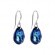 Marmara Sterling Bermuda Blue Drop Earrings  (Sudraba auskari ar kristāliem)