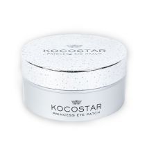 Kocostar Princess Eye Patch Silver   (Izlīdzinoša un mitrinoša hidrogēla maska acu zonai)