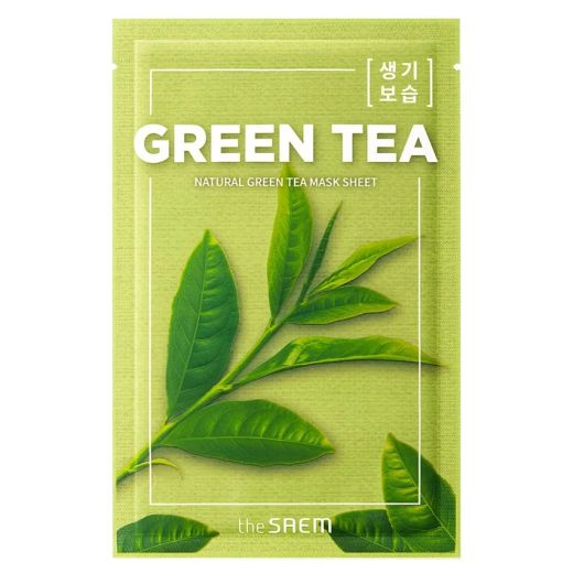 THE SAEM Natural Green Tea Mask Sheet 