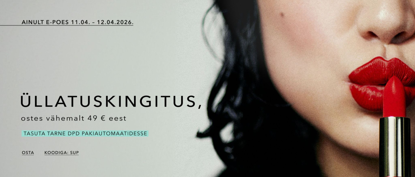 Üllatuskingitus! - koodiga SUP