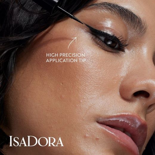 ISADORA The Glossy Eyeliner DARK BROWN