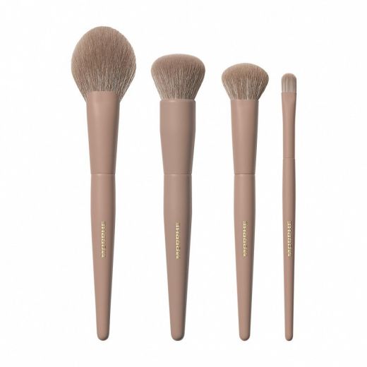 MORPHE Iced Mocha 4-Piece Face Brush Set