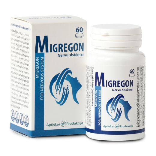 APTIEKAS PRODUKCIJA Migregon For Nervous System