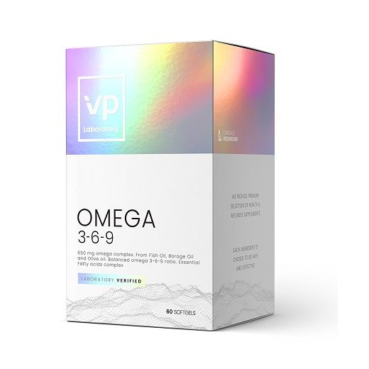 VPlab Omega 3-6-9  (Uztura bagātinātājs)