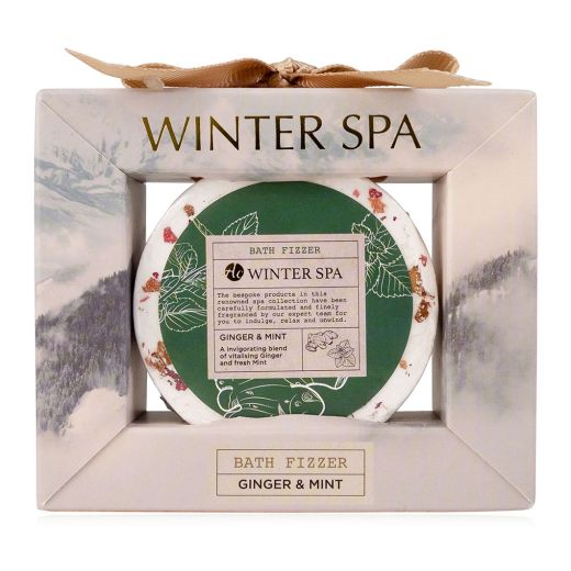 ACCENTRA Winter Spa Bath Fizzer Ginger & Mint 