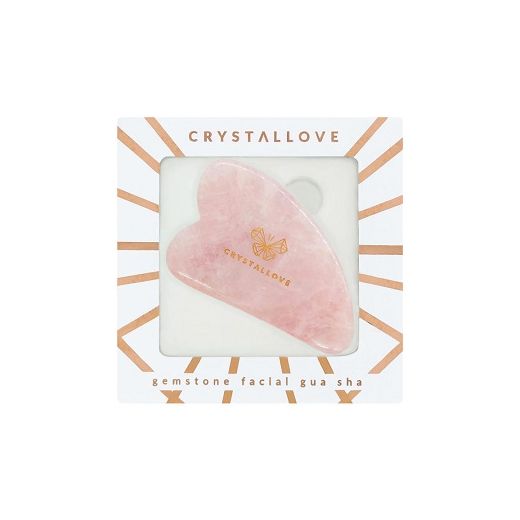 Crystallove Rose Quartz gua Sha