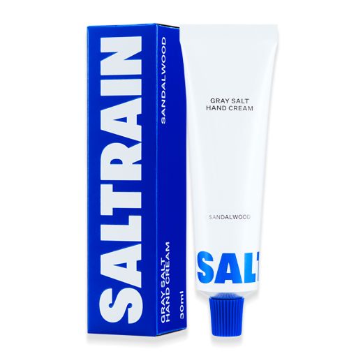 SALTRAIN Gray Salt Hand Cream - Sandalwood