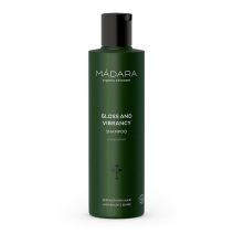 MADARA Gloss and Vibrancy Shampoo   (Mirdzumu pastiprinošs šampūns)