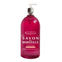 BeauTerra Marseille Liquid Soap Ancient Rose