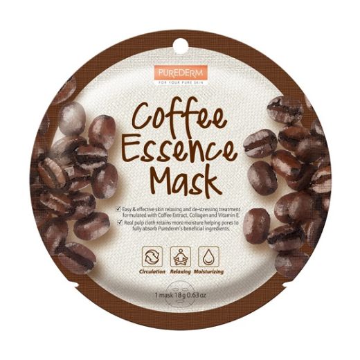 Purederm Coffee Essence Mask  (Kafijas esences maska)