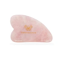 CRYSTALLOVE Rose Quartz Gua Sha