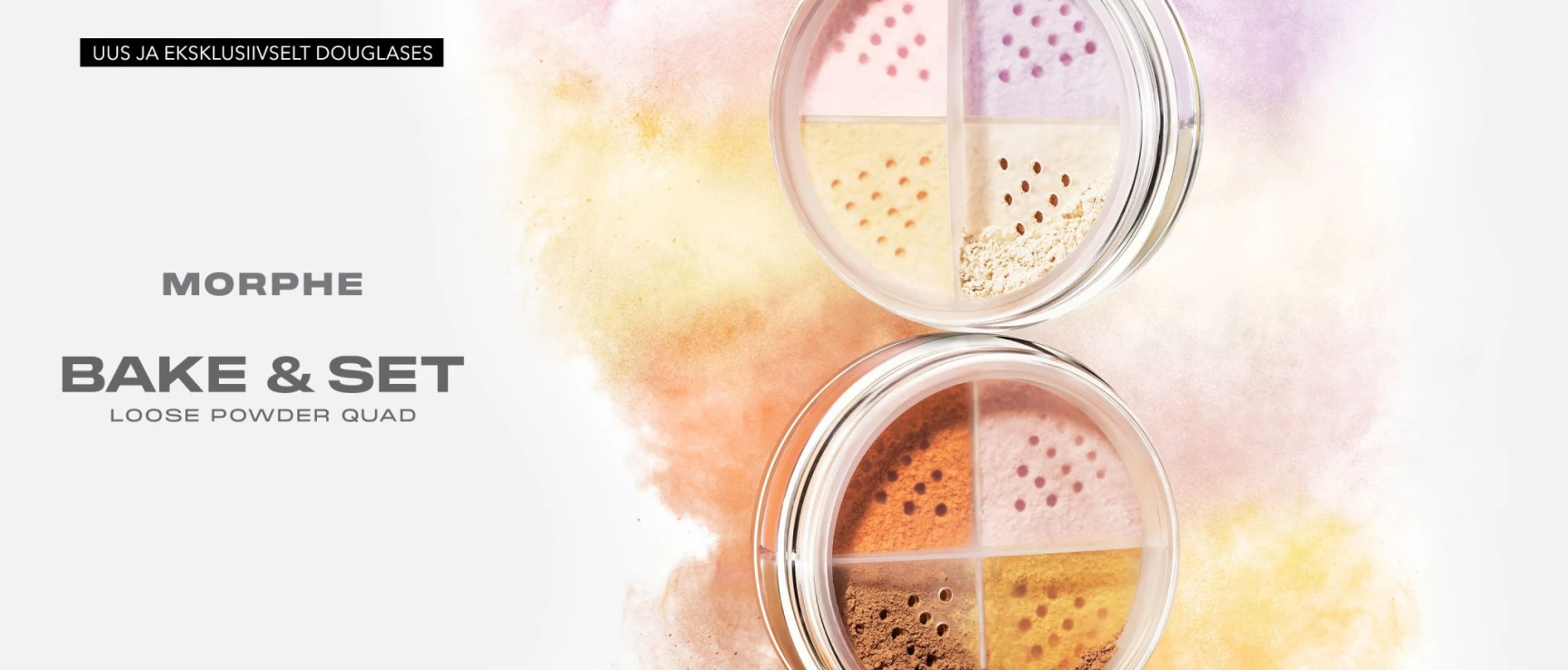  MORPHE Bake & Set Loose Powder Quad