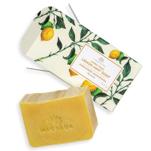 MAGRADA ORGANIC COSMETICS Lemon And Mint Soap  