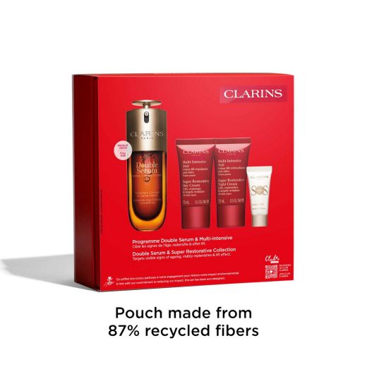 CLARINS Double Serum & Super Restorative Routine Set 