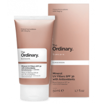 The Ordinary Mineral UV Filters SPF 30 With Antioxidants  (Saules aizsargkrēms SPF 30)