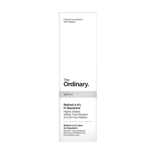 The Ordinary Retinol 0.2% in Squalane  (0.2% retinols skvalānā)