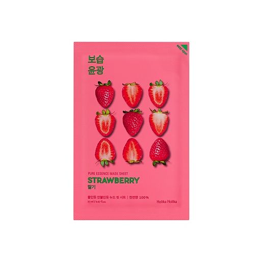 Holika Holika Pure Essence Mask Sheet - Strawberry