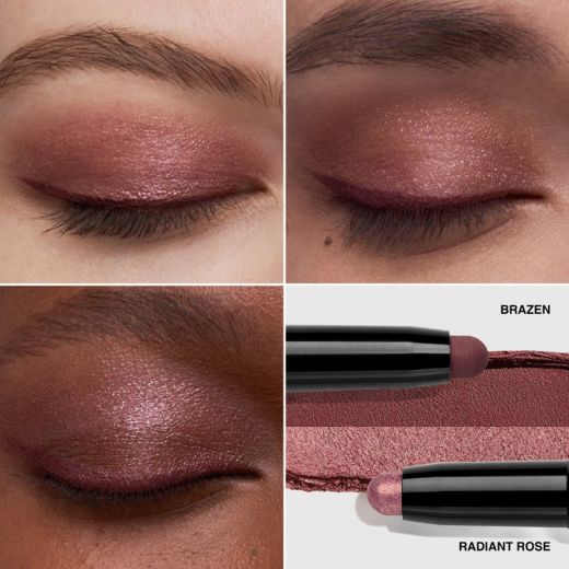 BOBBI BROWN Dual-Ended Long-Wear Cream Shadow Stick RADIANT ROSE / BRAZEN