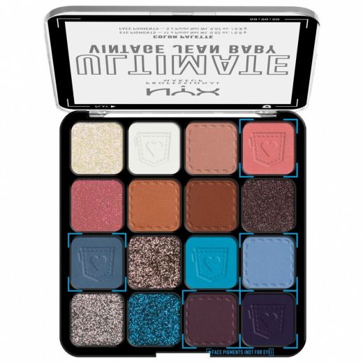 NYX PROFESSIONAL MAKEUP Ultimate Shadow Palette Pro-Level 16 Pan Palette