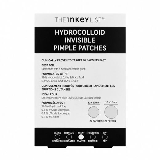 THE INKEY LIST Hydrocolloid Invisible Pimple Patches