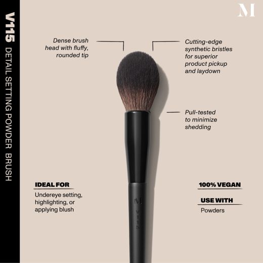 Morphe V115 – Detail Setting Powder Brush