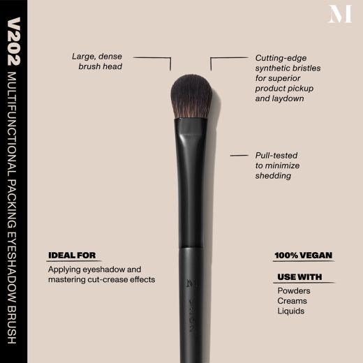 Morphe V202 – Multifunctional Packing Eyeshadow Brush
