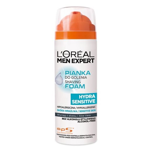 L'Oreal Paris Men Expert Hydra Sensitive Shaving Foam  (Skūšanās putas)