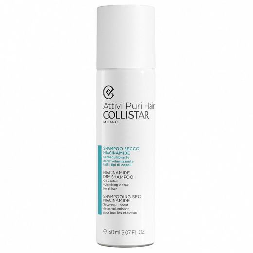 COLLISTAR Niacinamide Dry Shampoo Oil Control Volumising Detox