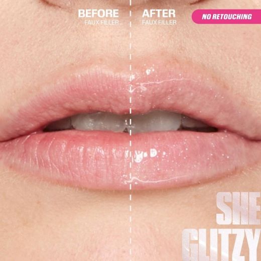 HUDA BEAUTY Faux Filler Gloss 