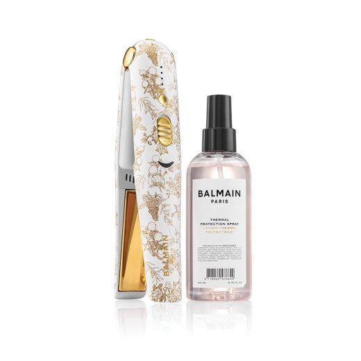 BALMAIN PARIS HAIR COUTURE Limited Edition Cordless Straightener & Thermal Protection Spray