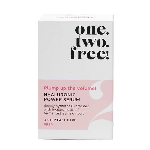 ONE.TWO.FREE! Hyaluronic Power Serum  (Mitrinošs serums sejai)