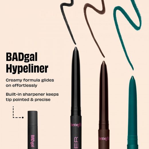 BENEFIT COSMETICS Badgal Hypeliner - Longwear Waterproof Gel Eyeliner
