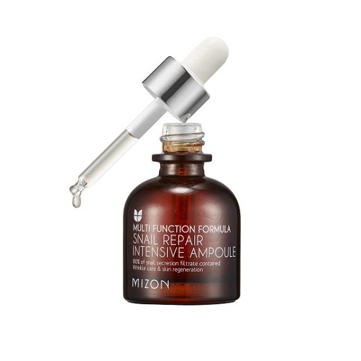 Mizon Snail Repair Intensive Ampoule  (Koncentrēts pretnovecošanās gliemežu serums)