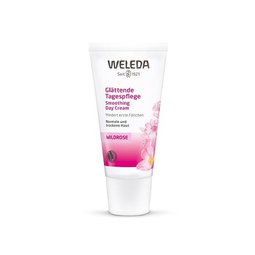 Weleda Wild Rose Smoothing Day Cream  (Savvaļas rožu izlīdzinošs dienas krēms)