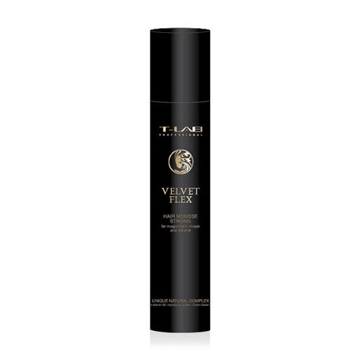 T-LAB Professional Velvet Flex Hair Mousse Strong  (Matu putas)